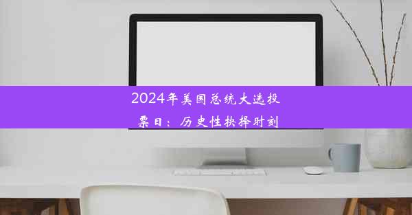 2024年美国总统大选投票日：历史性抉择时刻