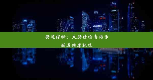 肠道探秘：大肠镜检查揭示肠道健康状况