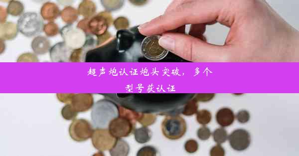 <b>超声炮认证炮头突破，多个型号获认证</b>