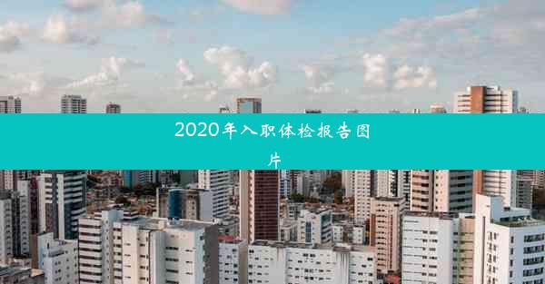 2020年入职体检报告图片