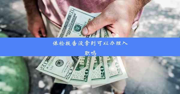 <b>体检报告没拿到可以办理入职吗</b>