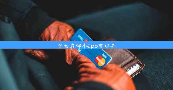 体检在哪个app可以查