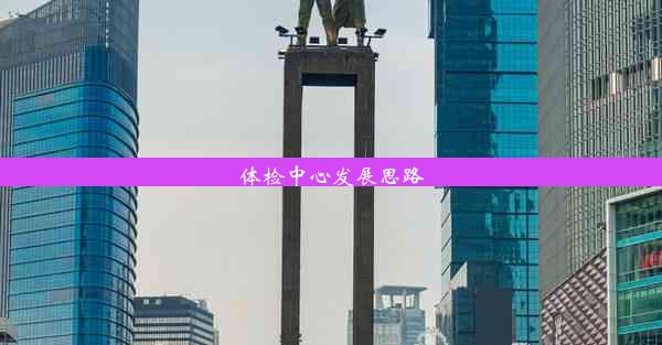 <b>体检中心发展思路</b>