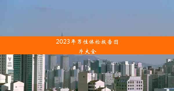 2023年男性体检报告图片大全