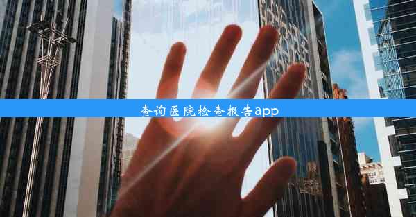 查询医院检查报告app