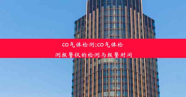 co气体检测;co气体检测报警仪的检测与报警时间