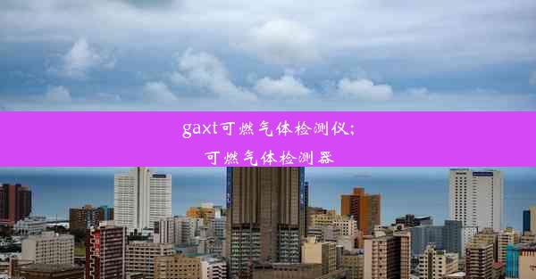 gaxt可燃气体检测仪;可燃气体检测器