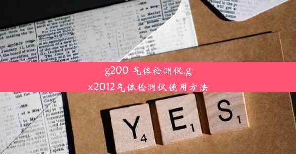 g200 气体检测仪,gx2012气体检测仪使用方法