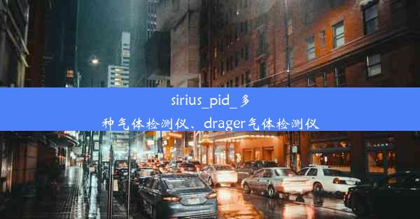 sirius_pid_多种气体检测仪、drager气体检测仪