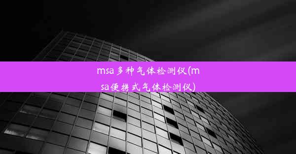 <b>msa多种气体检测仪(msa便携式气体检测仪)</b>