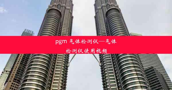 pgm 气体检测仪—气体检测仪使用视频