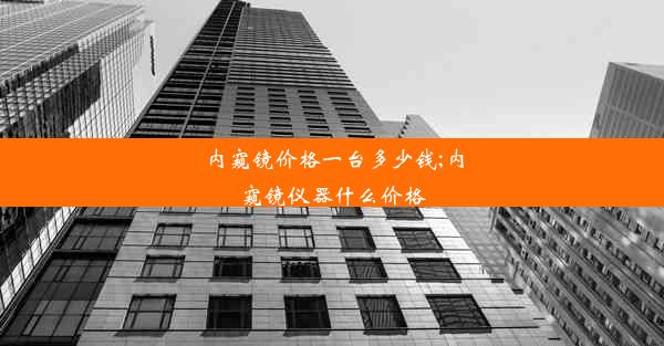 内窥镜价格一台多少钱;内窥镜仪器什么价格