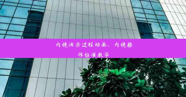 内镜演示过程动画、内镜操作标准教学