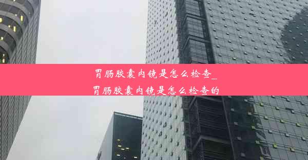 胃肠胶囊内镜是怎么检查_胃肠胶囊内镜是怎么检查的