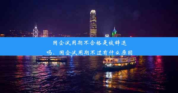 国企试用期不合格是被辞退吗、国企试用期不过有什么原因