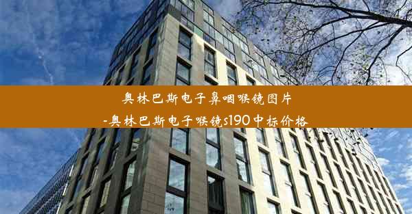 奥林巴斯电子鼻咽喉镜图片-奥林巴斯电子喉镜s190中标价格