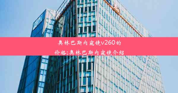 <b>奥林巴斯内窥镜v260的价格;奥林巴斯内窥镜介绍</b>