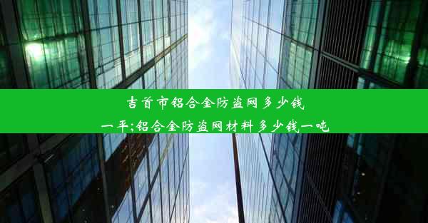 吉首市铝合金防盗网多少钱一平;铝合金防盗网材料多少钱一吨