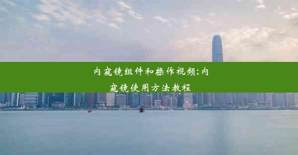 内窥镜组件和操作视频;内窥镜使用方法教程