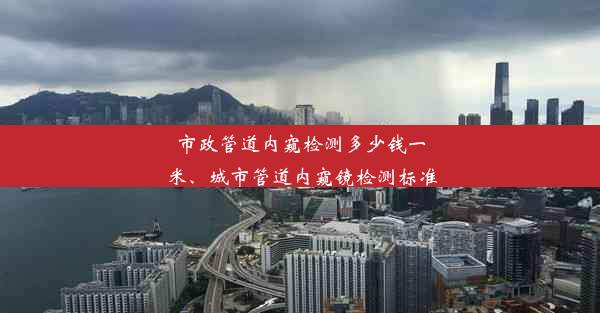 市政管道内窥检测多少钱一米、城市管道内窥镜检测标准