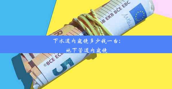 下水道内窥镜多少钱一台;地下管道内窥镜