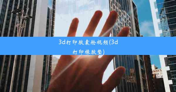 <b>3d打印胶囊舱视频(3d打印橡胶垫)</b>