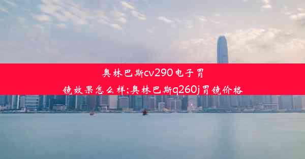 奥林巴斯cv290电子胃镜效果怎么样;奥林巴斯q260j胃镜价格