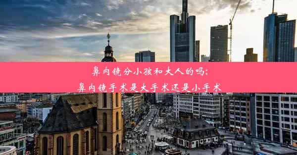 鼻内镜分小孩和大人的吗;鼻内镜手术是大手术还是小手术