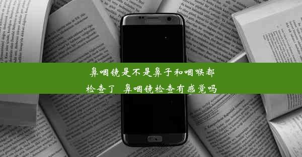 鼻咽镜是不是鼻子和咽喉都检查了_鼻咽镜检查有感觉吗