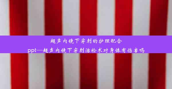 <b>超声内镜下穿刺的护理配合ppt—超声内镜下穿刺活检术对身体有伤害吗</b>