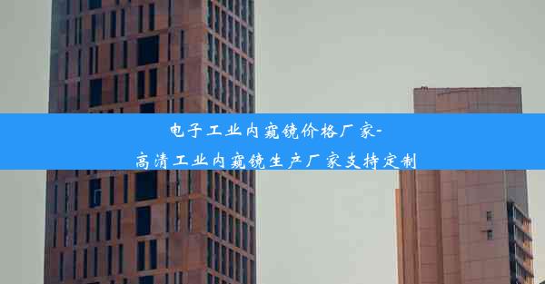 电子工业内窥镜价格厂家-高清工业内窥镜生产厂家支持定制