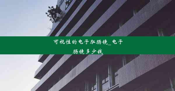 可视性的电子肛肠镜_电子肠镜多少钱