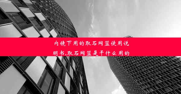 内镜下用的取石网篮使用说明书,取石网篮是干什么用的