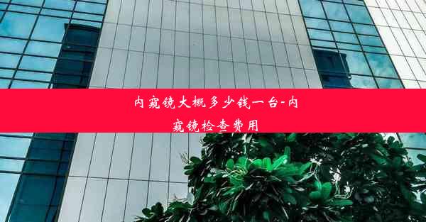 内窥镜大概多少钱一台-内窥镜检查费用