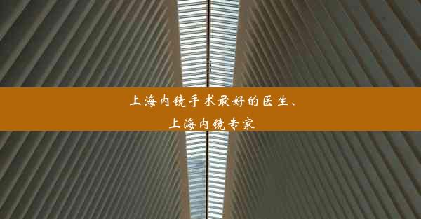 上海内镜手术最好的医生、上海内镜专家