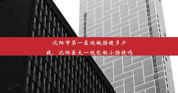 沈阳市第一医院做肠镜多少钱、沈阳医大一院能做小肠镜吗