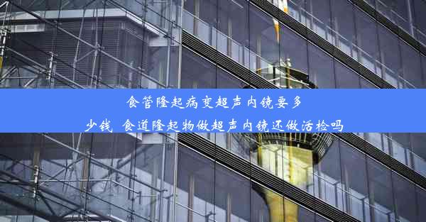 食管隆起病变超声内镜要多少钱_食道隆起物做超声内镜还做活检吗