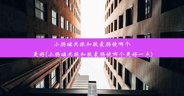 小肠磁共振和胶囊肠镜哪个更好(小肠磁共振和胶囊肠镜哪个更好一点)