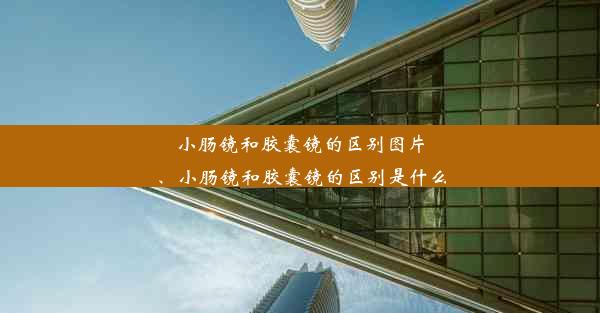 小肠镜和胶囊镜的区别图片、小肠镜和胶囊镜的区别是什么