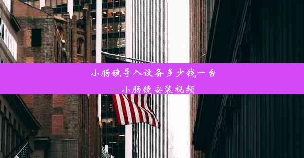 小肠镜导入设备多少钱一台—小肠镜安装视频