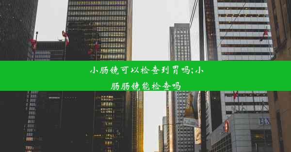 小肠镜可以检查到胃吗;小肠肠镜能检查吗