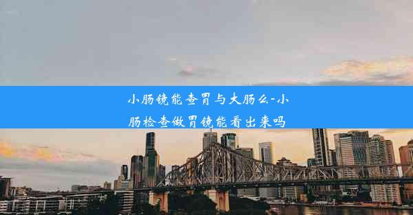 小肠镜能查胃与大肠么-小肠检查做胃镜能看出来吗