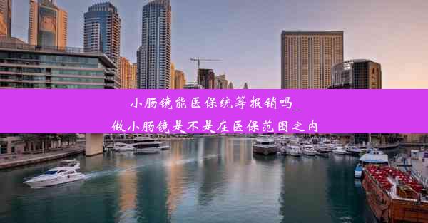 小肠镜能医保统筹报销吗_做小肠镜是不是在医保范围之内