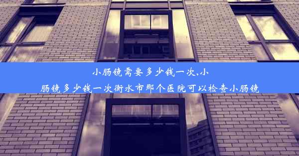 小肠镜需要多少钱一次,小肠镜多少钱一次衡水市那个医院可以检查小肠镜