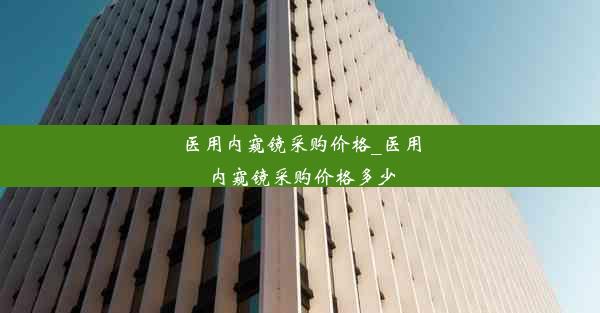 医用内窥镜采购价格_医用内窥镜采购价格多少