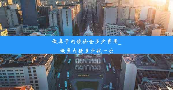 做鼻子内镜检查多少费用_做鼻内镜多少钱一次