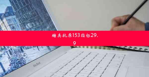 <b>糖类抗原153指标29.9</b>