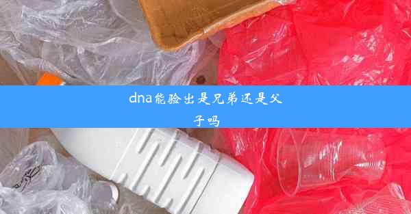 dna能验出是兄弟还是父子吗