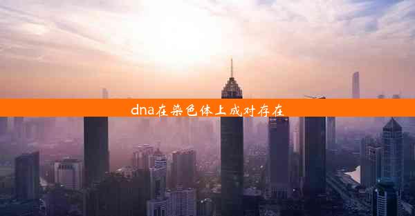 dna在染色体上成对存在