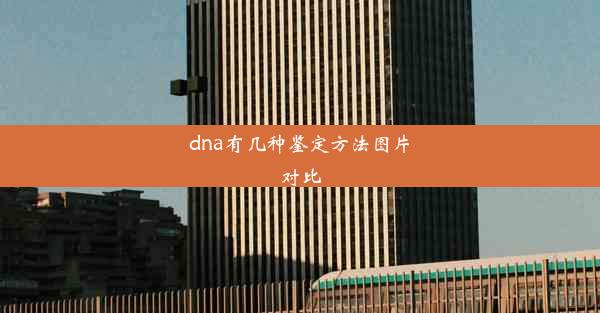 dna有几种鉴定方法图片对比